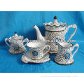 the Middle East Ronghua Hand-stamp ceramics teapot set